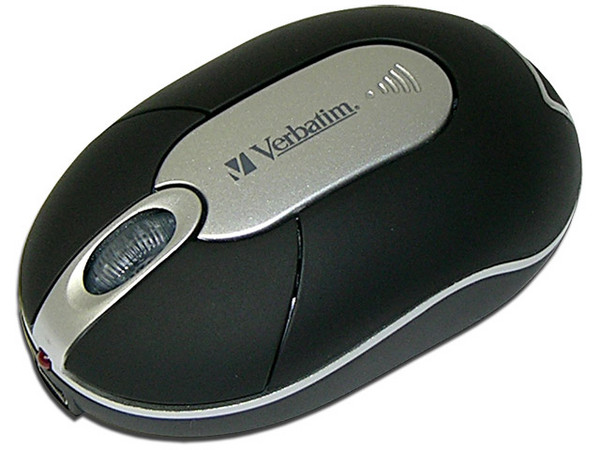 Mini Mouse Verbatim Óptico Inalámbrico, Recargable USB.