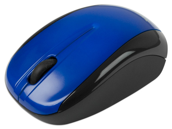 Mouse Verbatim GO NANO Óptico Inalámbrico para Laptop, USB. Color Azul