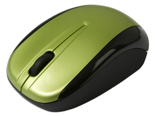 Mouse Verbatim GO NANO Óptico Inalámbrico para Laptop, USB. Color Verde