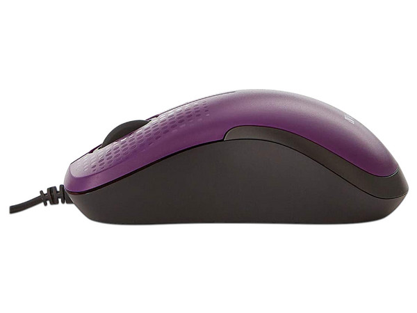 Mouse Óptico Alámbrico Verbatim 70235, USB. Color Violeta.