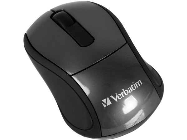 Mouse Verbatim GO MNI Óptico Inalámbrico para Laptop, USB. Color Gris