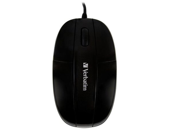 Mouse Verbatim BRAVO Óptico, USB. Color Negro