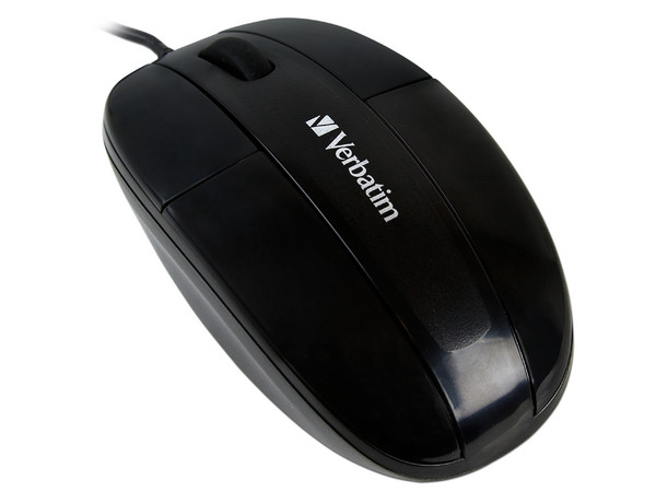 Mouse Verbatim BRAVO Óptico, USB. Color Negro