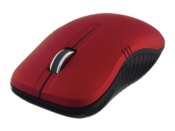 Mouse óptico inalámbrico Verbatim 99767, USB. Color Rojo.