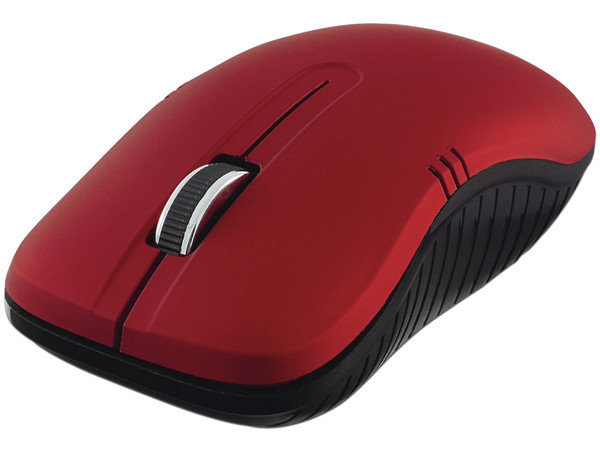 Mouse Óptico inalámbrico Verbatim 99767, USB, Color Rojo.