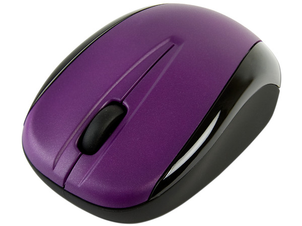 Mouse Verbatim GO NANO Óptico Inalámbrico para Laptop, USB. Color Púrpura