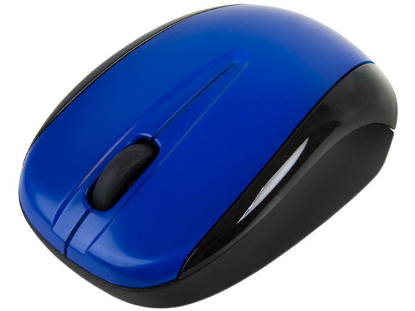 Mouse Verbatim GO NANO Óptico Inalámbrico para Laptop, USB. Color Azul