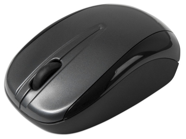 Mouse Verbatim GO NANO Óptico Inalámbrico para Laptop, USB. Color Gris