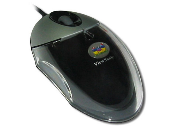 Mouse ViewSonic Óptico, USB. Color Negro con Plateado