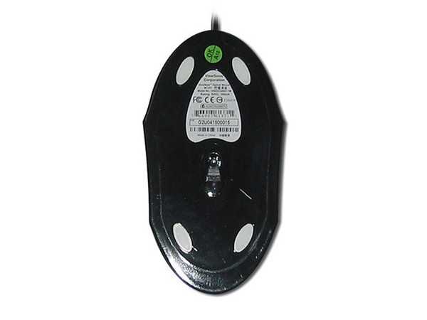 Mouse ViewSonic Óptico, USB. Color Negro con Plateado