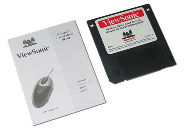Mouse ViewSonic Óptico, USB. Color Negro con Plateado