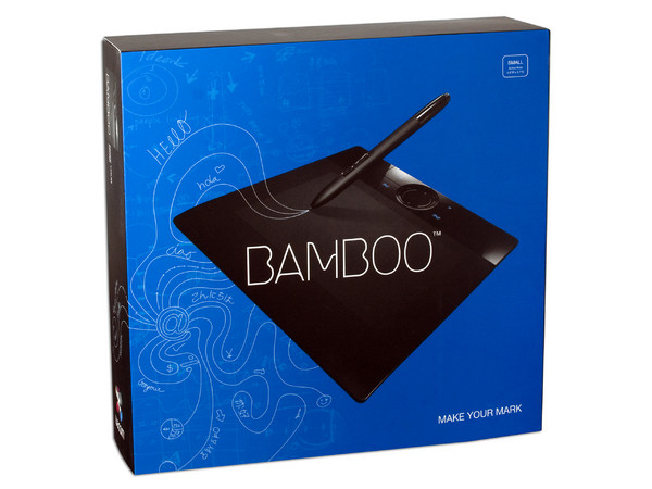 Tableta Gráfica Wacom Bamboo con Pluma. Color Negra