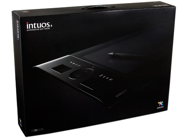 Tableta Gráfica Wacom Intuos4 mediana (370 x 254 x 12 mm) con Pluma y Mouse.