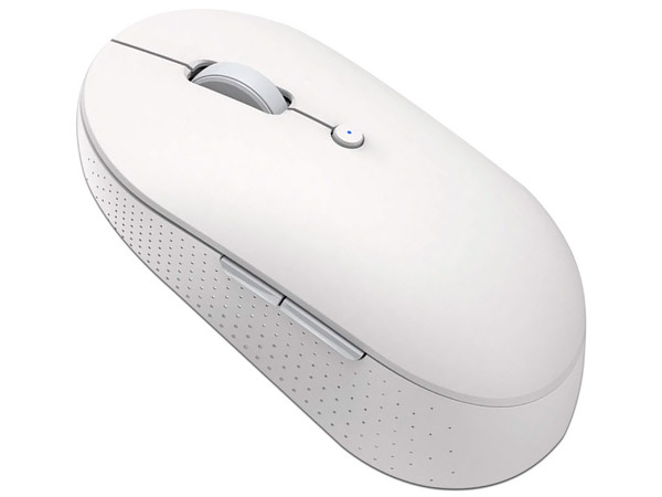 Mouse Inalámbrico Xiaomi Mi Dual Mode Wireless Edición Silenciosa, 5 botones, hasta 1300 dpi, Bluetooth, Color Blanco.