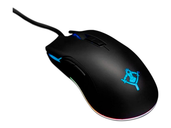 Mouse Gamer Yeyian Claymore Series 2000, 12,000 dpi, 7 botones, RGB, Color Negro.
