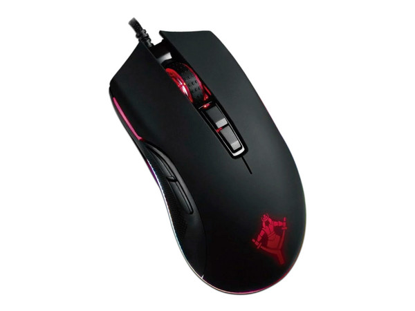 Mouse Gamer Yeyian Claymore Series 2000, 12,000 dpi, 7 botones, RGB, Color Negro.