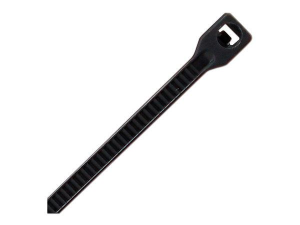 Cinchos de Nylon Enson ENS-CH100B, 2.5 x 100mm, Color Negro, Bolsa con 100 Piezas.