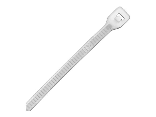 Cinchos de Nylon Enson ENS-CH100W, 2.5 x 100mm, Color Blanco, Bolsa con 100 Piezas.
