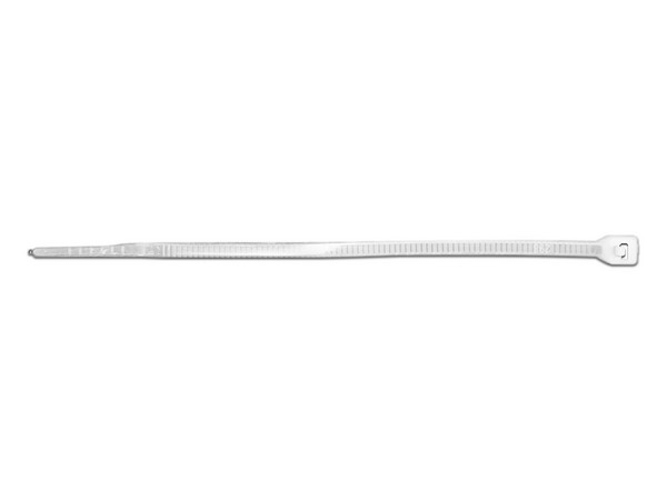 Cinchos de Nylon Enson ENS-CH100W, 2.5 x 100mm, Color Blanco, Bolsa con 100 Piezas.