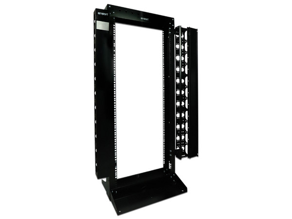 Rack Vertical Enson ENS-RACK25UO 25UR con Organizador Vertical y Empotrable