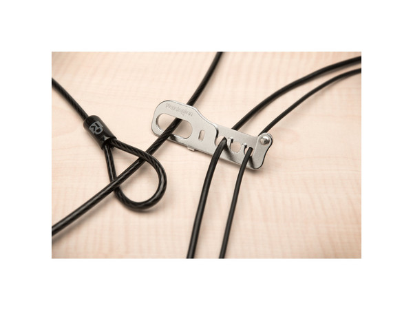 Anclaje de Seguridad Kensington CableSaber K64519US, Para Cables de Teclados y Mouse, Metal. Color Plata.