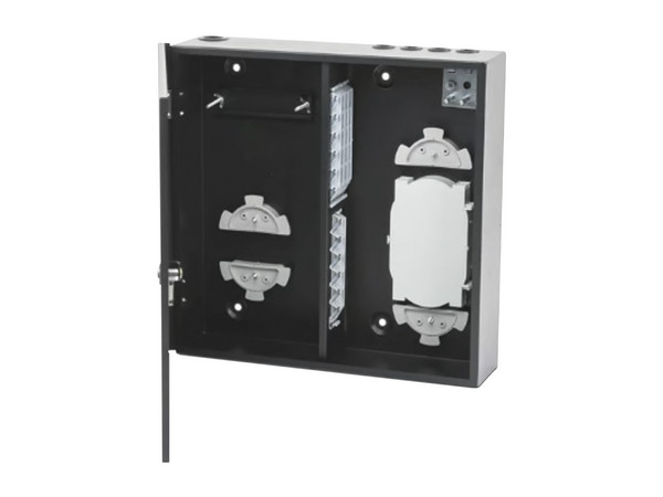 Distribuidor de Fibra Óptica deslizable LinkedPro, con 48 adaptadores LC Duplex/LC Simplex o 48 SC Simplex, 1U. Color Negro.