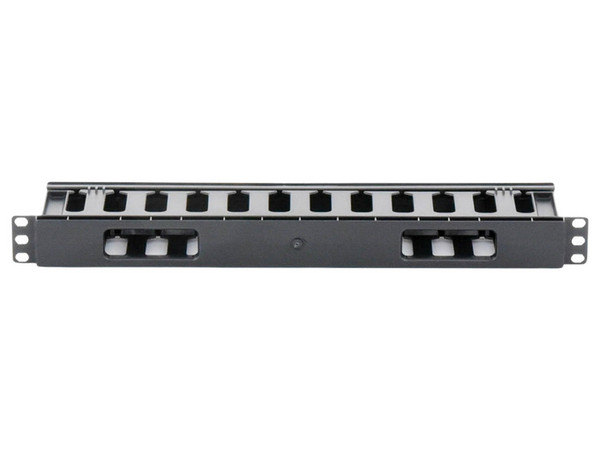 Organizador de Cables Horizontal de 1U para Rack de 19