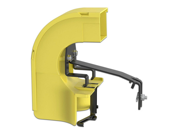 Bajada para Canaleta Panduit  FiberRunner, 2x2x, Color Amarillo.