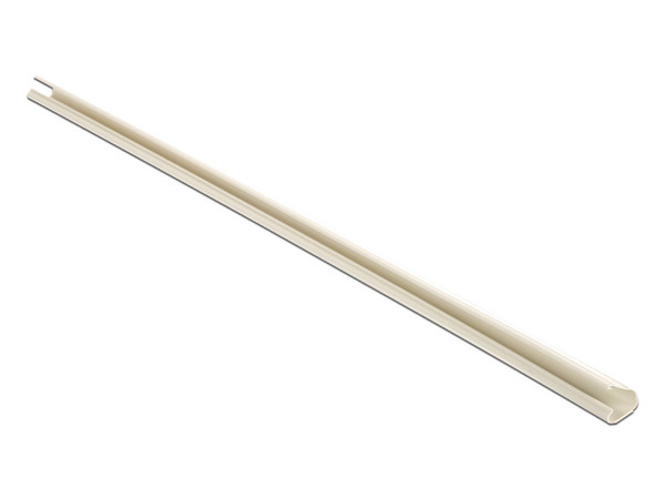 Canaleta LD3 PANDUIT LD3IW6-A de PVC rígido, Con cinta adhesiva para instalación sin herramientas, Color Blanco Mate.