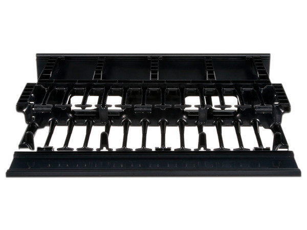 Organizador de Cables Horizontal Panduit NetManager NM2, Doble (Frontal y Posterior), Para Rack de 19
