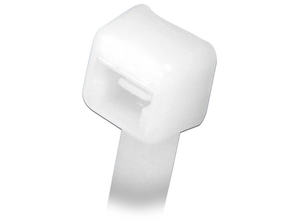 Cinchos de Nylon de Bloqueo Panduit PLT2S-M de 188 mm x 4.8 mm, 1000 Piezas, Color Blanco.