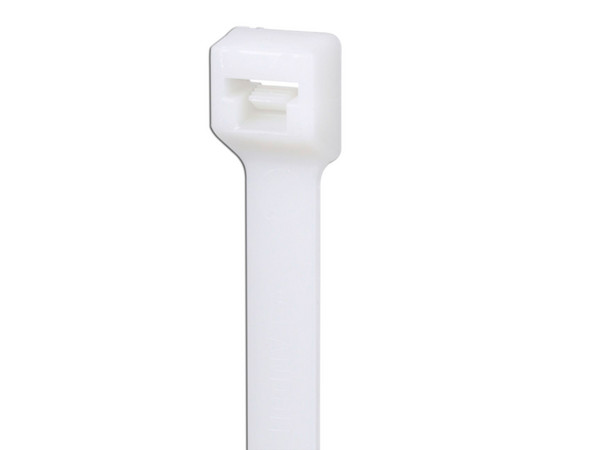 Cinchos de Nylon de Bloqueo Panduit PLT2S-M de 188 mm x 4.8 mm, 1000 Piezas, Color Blanco.