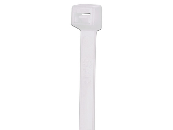 Cinchos de Nylon Sujeta Cables Panduit S4-18-C, Color Natural, (Bolsa con 100 Piezas).