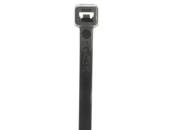Cinchos sujetacables Panduit S8-18-C0 de Nylon 6.6 StrongHol, Resistente a Rayos UV, Paquete de 100pz. Color Negro