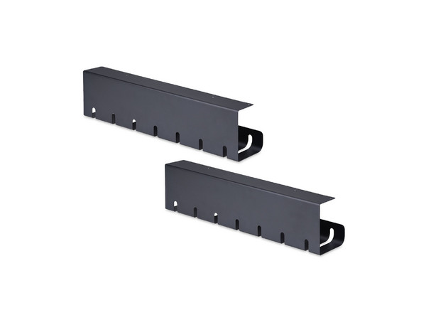 Organizador de Cables StarTech.com S2MB-DESK-CABLE-TRAY, Para Debajo del Escritorio, 53cm, 2 Bandejas, Acero. Color Negro.