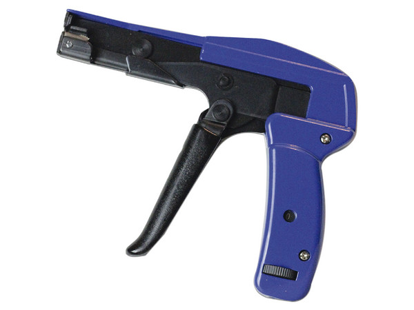 Pistola para Instalación de cinchos de plástico, con tensión controlada y corte automático.