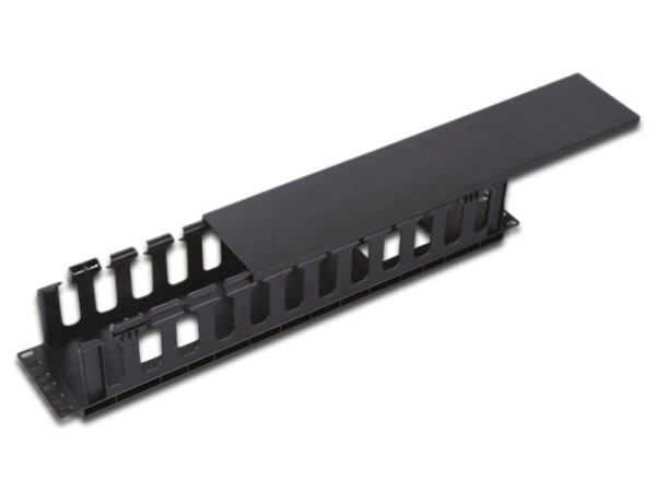 Organizador de cables horizontal TVC J6069 para rack, 2U, 19