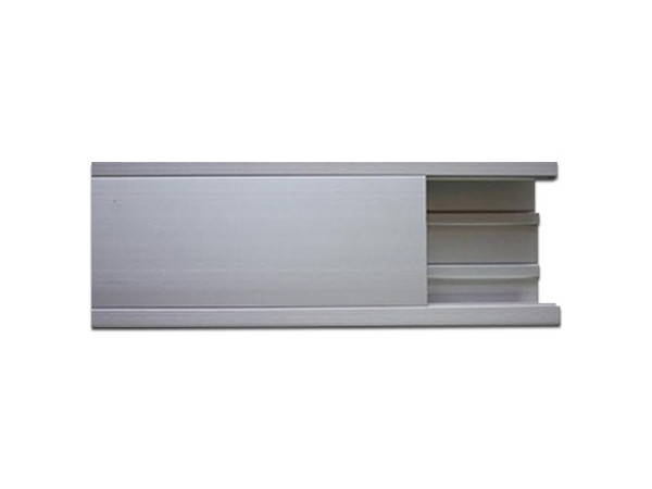 Canaleta de aluminio, 100 x 51 mm, tramo de 3m.