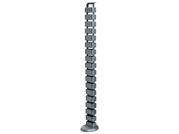 Organizador de Cables Vertical Thorsman ORG-VERT Articulado, 18 Enlaces, Color Plateado.