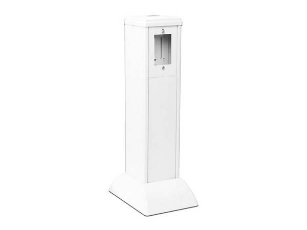 Mini columna Thorsman para concentrar, distribuir y ordenar cables de energía eléctrica o puertos de datos de telecomunicaciones.