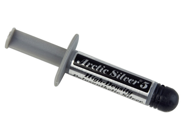 Pasta Térmica Arctic Silver AS5 de 3.5 gramos. Color Gris