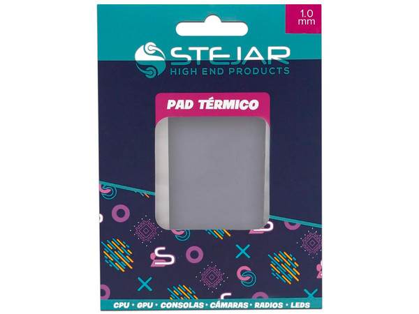 Parche Térmico Stejar WVR-DF-95-45-10, 95 x 45 x 1mm, Color Gris.