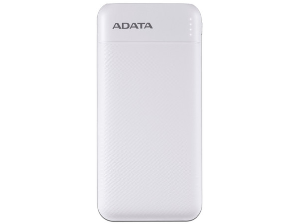 Batería Portátil Recargable PC100-14WH Powerbank de 10000 mAh, 20W, Conexión Tipo C, Color Blanco.