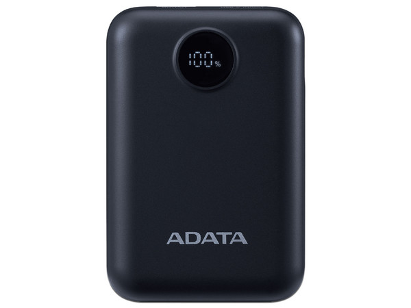 Power Bank ADATA Colorful C100 PC10022-12BK de 10 000 mAh. Color Negro.
