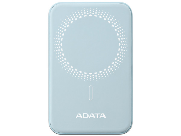 Batería Portátil PowerBank con Cargador Inalámbrico Adata R050 de 5000mAh. Color Azul.