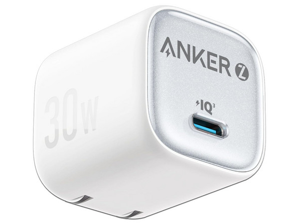 Cargador de Pared Anker A2698J21 de 30W, Puerto USB Tipo C, Color Blanco.