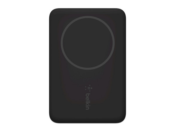 Batería Portátil Recargable Belkin BPD002 Power Bank de 2,500 mAh, Magnética, Color Negro.