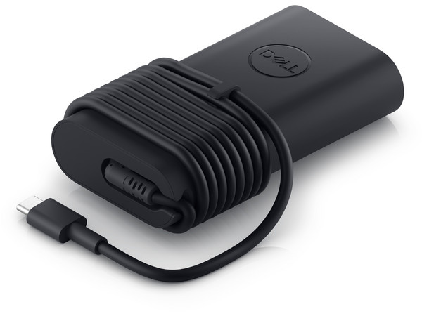 Cargador Dell para Laptop 492-BDNJ, 100W, 20V, USB Tipo C, Color Negro.