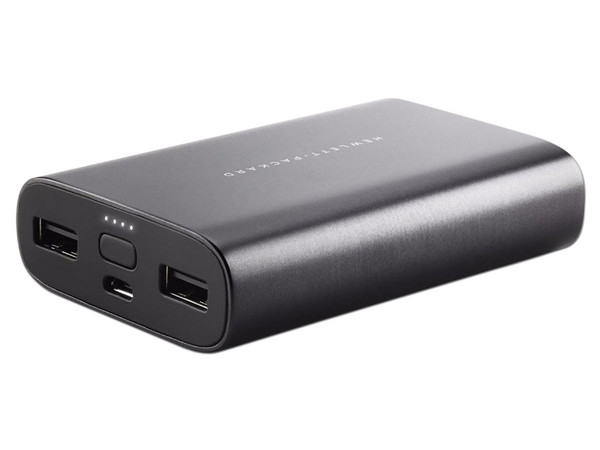 Batería Portátil recargable HP POWER BANK de 7500 mAh.