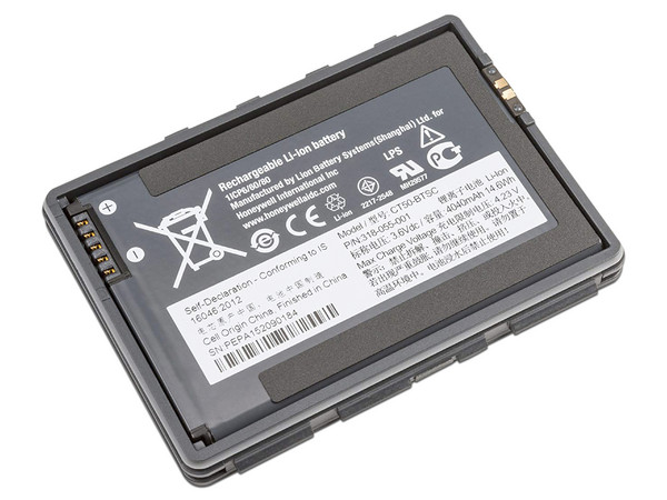 Batería de repuesto Honeywell, para CT50/CT60, ion de litio.